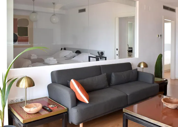 아파트 Stylish Well-connected Beachfront Flat 발렌시아